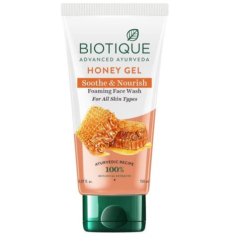Biotique Bio Honey Gel Refreshing Foaming Face Wash, 150ml
