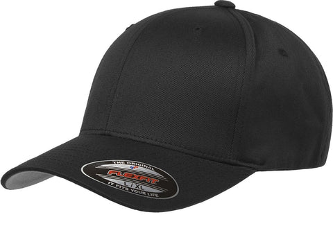 Flexfit Men's Athletic Baseball Fitted Cap, Black, S-M