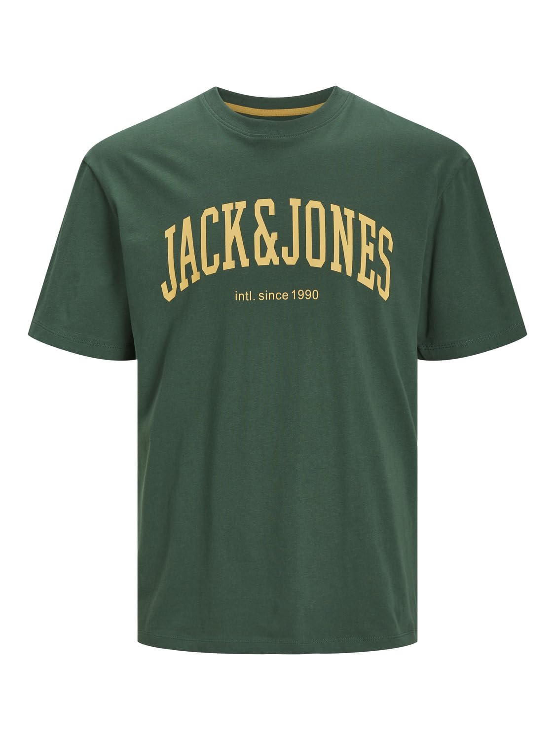 JACK&JONES JUNIOR Boy's Jjejosh Tee SS Crew Neck Noos Jnr Polo Shirt, dunkelgr&uumln, 6 Years