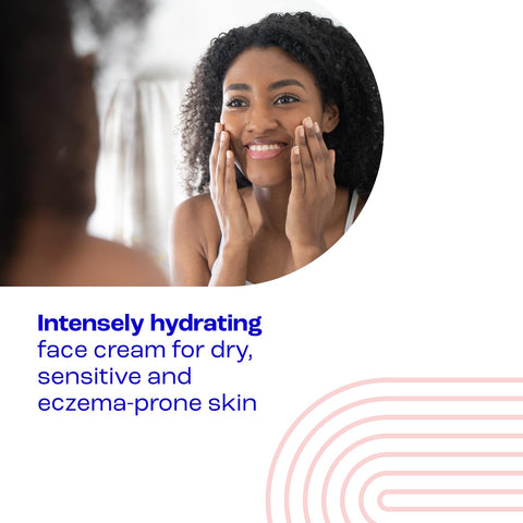 E45 SPF Face Moisturiser - Hydrating Facial Moisturiser SPF 30 Protection Against UVA & UVB Rays - SPF Face Cream for Dry Skin, Sensitive Skin and Eczema Prone Skin - SPF Day Cream 50 ml