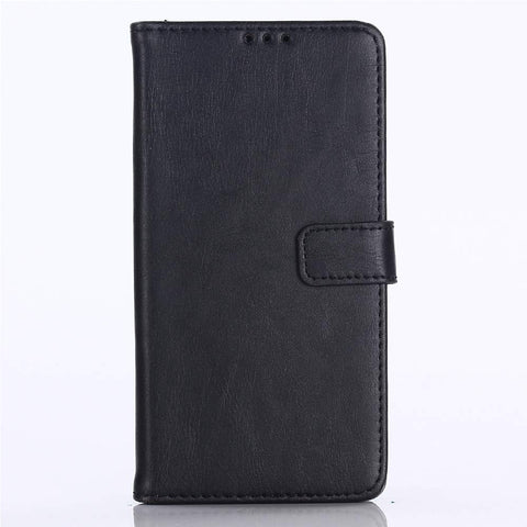 JOMA-E Shop For Samsung Galaxy A20e Case Cover, Soft TPU&PU Leather Flip Case With Kickstand,Multi-function Wallet Slot Shockproof Protective Phone Case for Samsung Galaxy A20e(Black)
