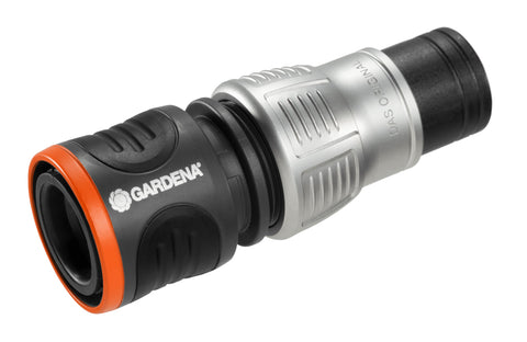 Gardena Premium Water Stop, 13 mm (1/2 inch) - 15 mm (5/8 inch): Water Stop, Frost-Resistant, Packaged (18253-20)