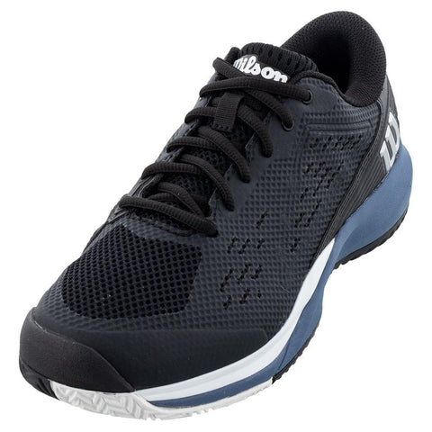 Wilson(?????) Men Rush Pro Ace Tennis Shoe, Black/China Blue/White, 26.0 cm