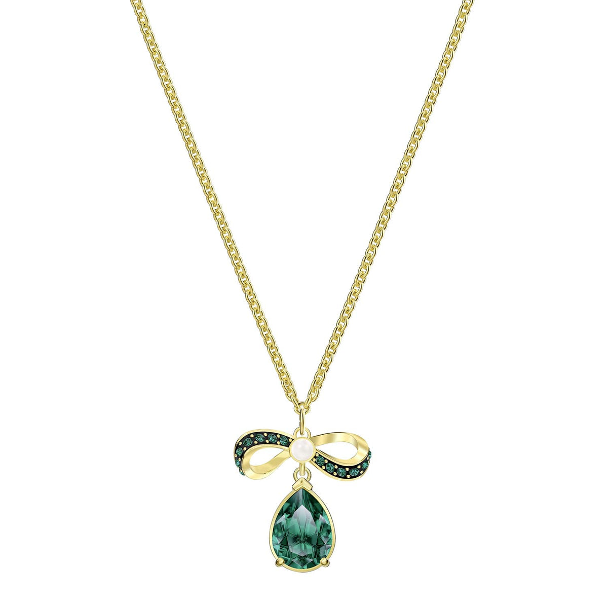 Swarovski Women Gold Plated Pendant Necklace 5490974