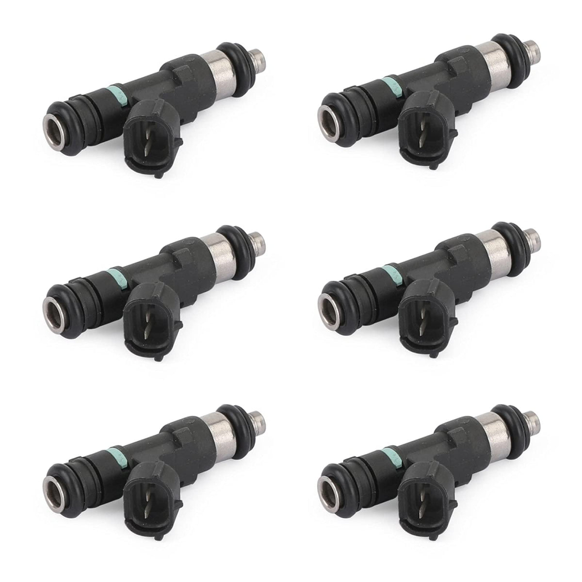 LadyCent 6 Pcs Fuel Injectors, For Nissan Titan 5.6L V8 2004-2012, For Nissan Pathfinder 4.0L V6 2005-2010