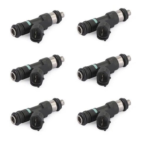 LadyCent 6 Pcs Fuel Injectors, For Nissan Titan 5.6L V8 2004-2012, For Nissan Pathfinder 4.0L V6 2005-2010