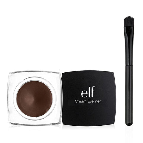 e.l.f. Cosmetics Cream Eyeliner, Create a Precise, Defined Look, Coffee ,0.17 ounce