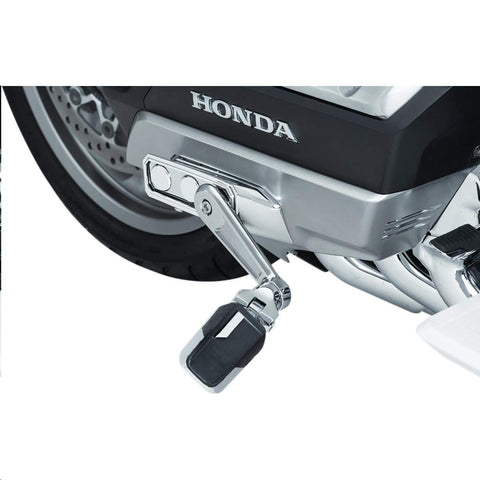 Kuryakyn 6750 Motorcycle Foot Control component: Omni Adjustable Clamp On Cruise Mounts with Pegs for 2018-20 Honda Gold Wing Motorcycles, Chrome, 1 Pair