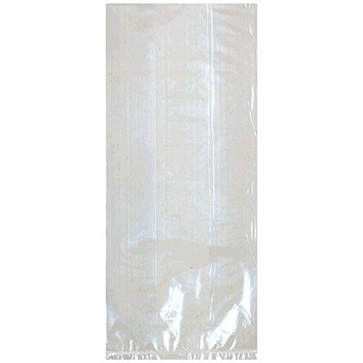 Small Clear Cello Party Favor Bags - 9.5" x 4" (Pack Of 8) - Versatile Plastic Gift Pouches For Any Occasion