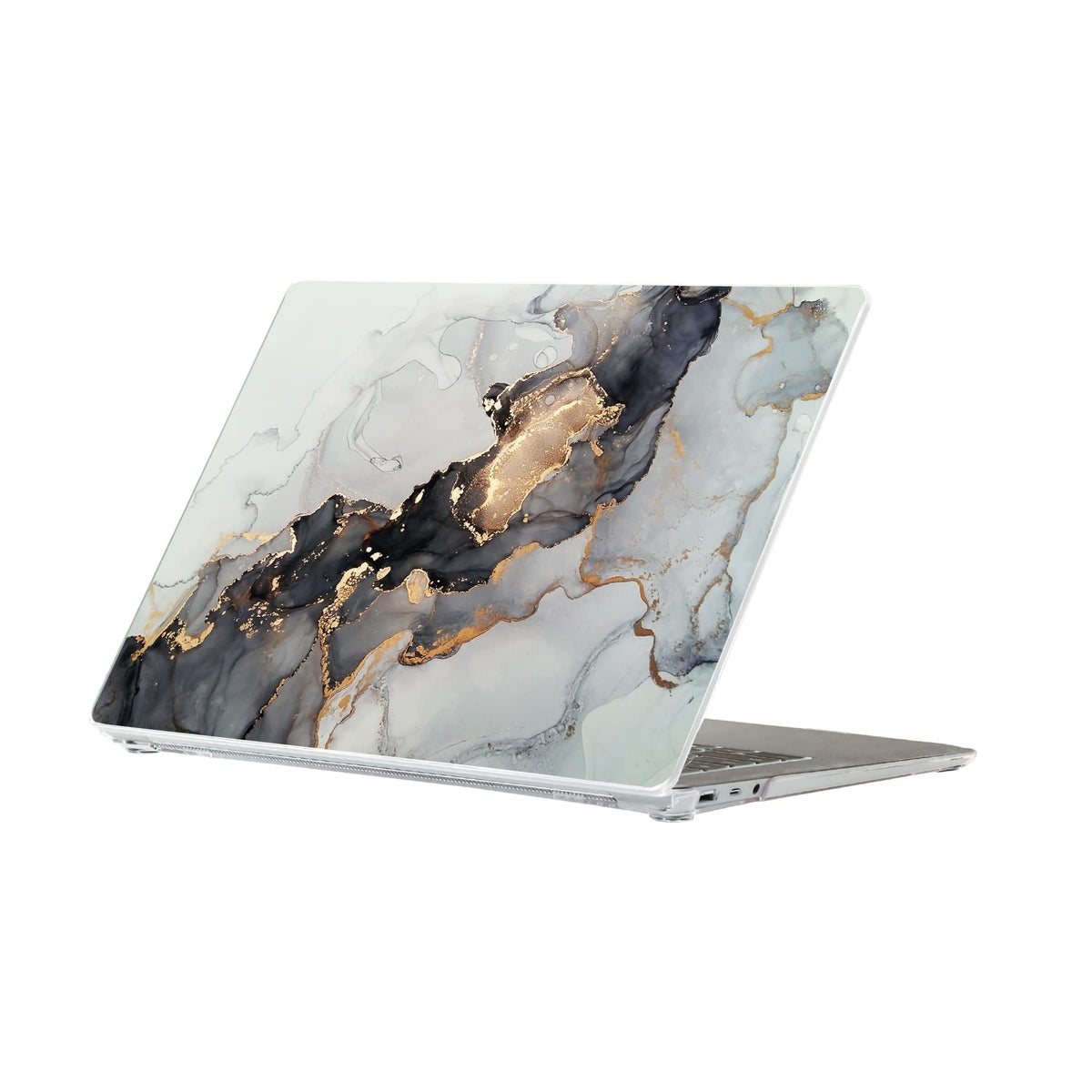 Se7enline Compatible with 2022-2018 13.5 inch Microsoft Surface Laptop Case for Surface Laptop 5/4/3/2 Alcantara Material Model 1769/1867/1958/1950 Cover,Ink Gold Sand