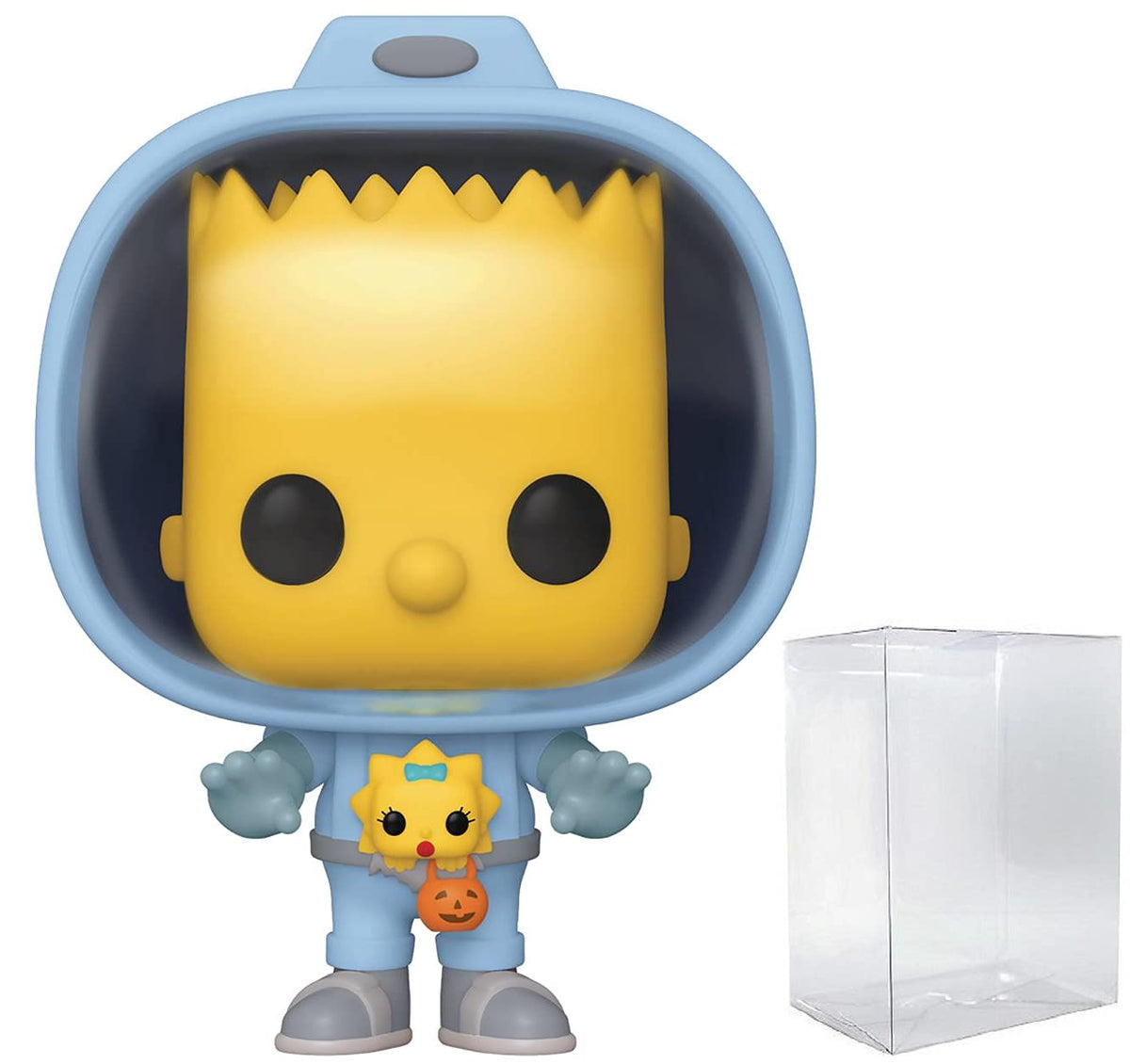 POP The Simpsons: Treehouse of Horror - Bart with Chestburster Maggie Funko Vinyl Figure (Bundled with Compatible Box Protector Case)