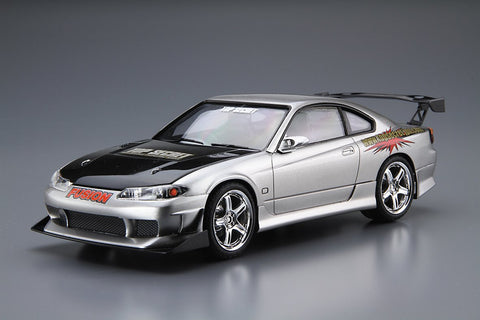 Aoshima 1/24 Tuned Car No.24 Topsecret S15 Silvia '99(Nissan) Model Kit(Japan Import)