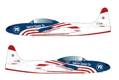 Platz USAF T-33 U.S. Bicentennial 1976 "Spirit of Seventy-Six Model Kit (1/72 Scale)