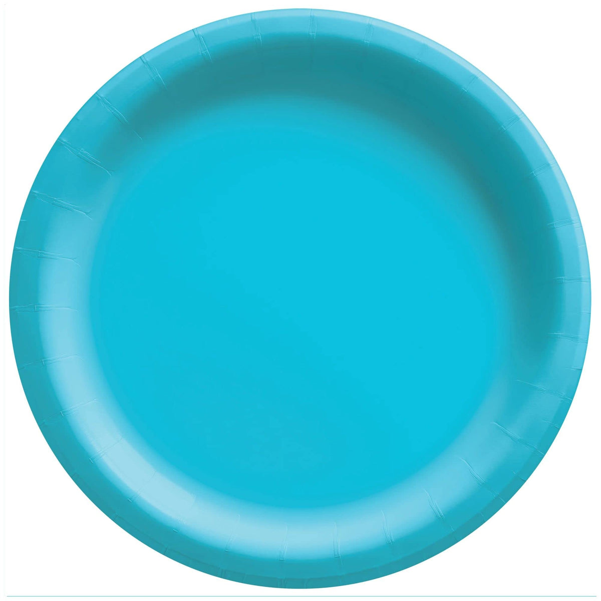 Amscan Disposable Party Round Paper Plates Tableware, 120 Ct., 6 3/4" Caribbean