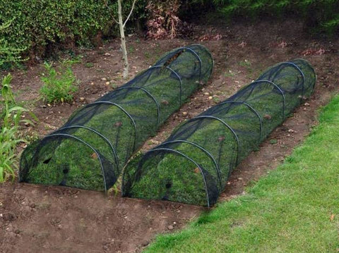 DIVCHI 2 x NEW GARDEN NET GROW TUNNEL PROTECT PLANTS VEGETABLES INSECTS BIRDS PESTS
