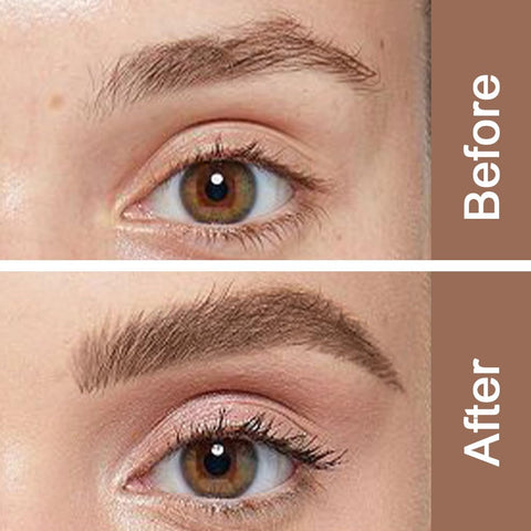 Tinted Thickening Eyebrow,Brow Fast Sculpt,Waterproof, Transfer-proof, Brush to Fill in Eyebrows - Cruelty Free (01#TAUPE+Clear)