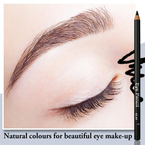 Eyebrow Pencil, Waterproof, Long-lasting, Professional Eyebrow Shaping and Filling Pencil for Women Eye-Makeup; ?5-in-1?Eyebrow Pencil *1; Eyebrow Razor *1; Eyebrow Stencil *3, Black #-0116023