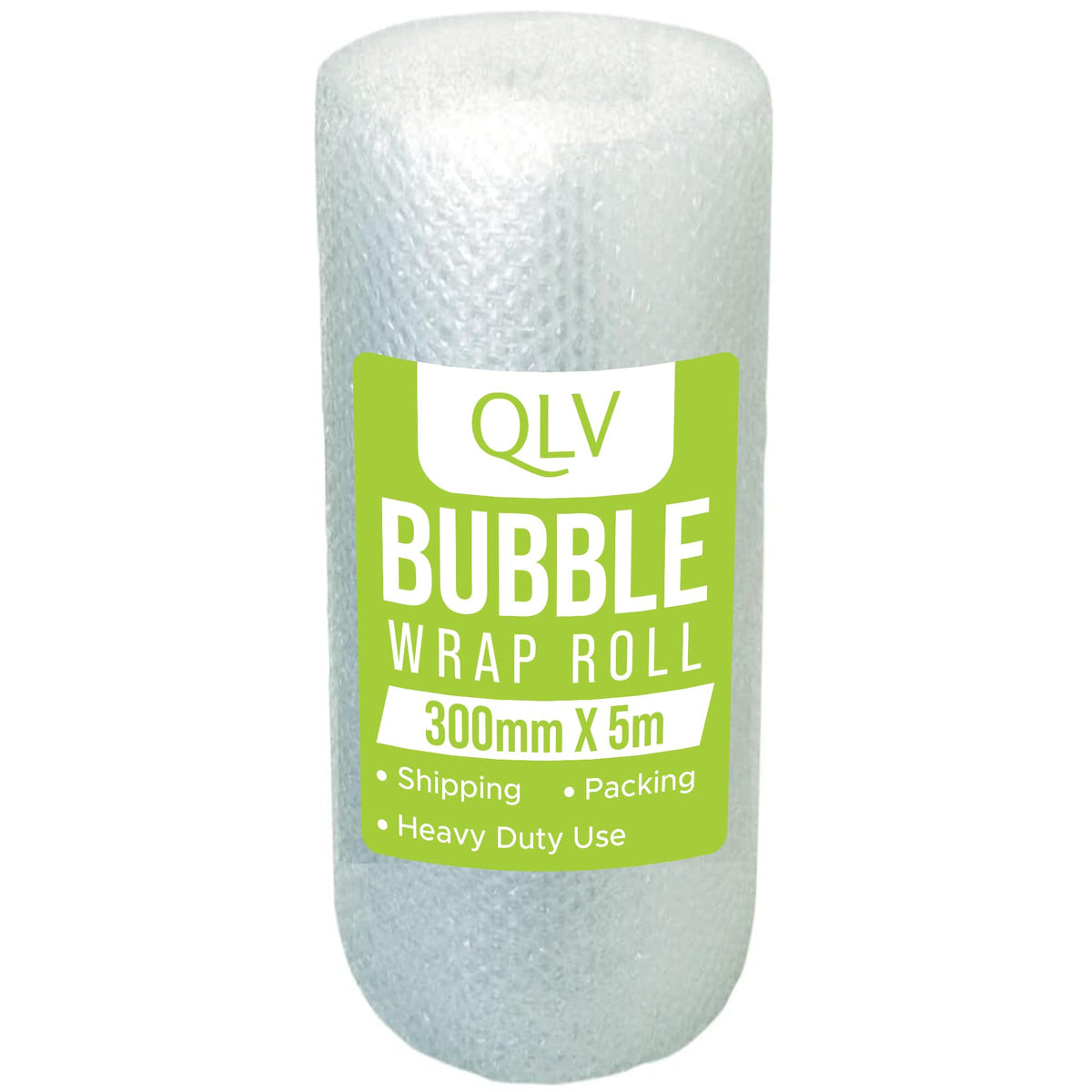 QLV Bubble Wrap 300mm x 5m. Small Air Bubble Wrap for House Moving & Packaging Essentials - Premium quality Bubble Wrap Roll - Made in UK
