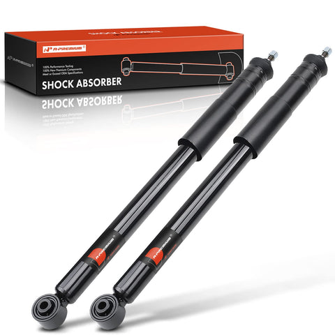 A-Premium Rear Pair (2) Shock Absorbers Compatible with Honda Civic 2006-2011, Driver and Passenger Side