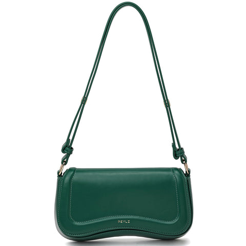 Keyli Small Shoulder Bag for women Trendy Crossbody Purse Waterproof Leather Handbags Clutch Tote Designer Bags, Green