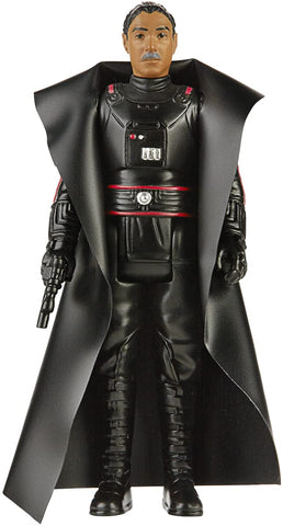 STAR WARS Retro Collection Moff Gideon Toy 3.75-Inch-Scale The Mandalorian Action Figure with Accessories, Toys for Kids Ages 4 and Up,F2024