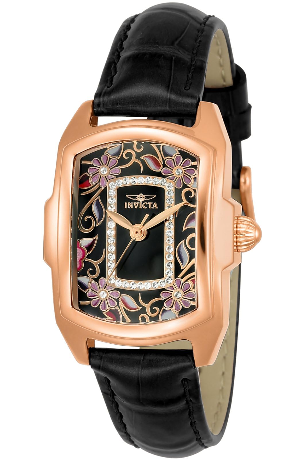 Invicta Women's 23221 Lupah Analog Display Quartz Black Watch