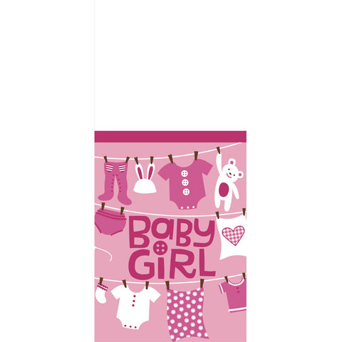 Cute As a Button Girl Table Cover