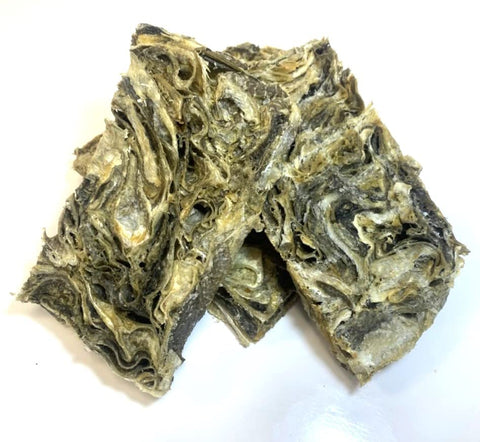 Mighty Cod Fish Bars 1kg PREMIUM 100% Natural Dried Fish Skin Dog Treats Chews U.K. Sourced Air-Dried