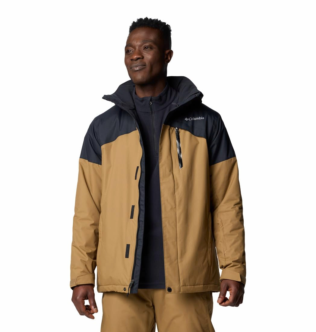 Columbia Men's Last Tracks II Jacket, Delta/Black, Large