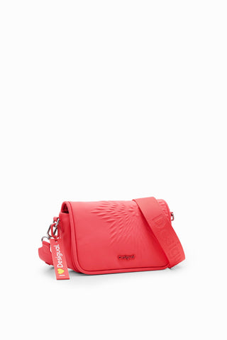 Desigual S Star Crossbody Bag, Orange, One Size