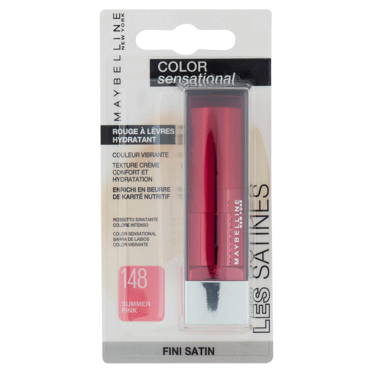 Maybelline Newyork Color Sensational Lipstick, 148 Summer Pink