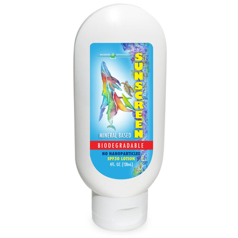 Balanced Botanicals SPF30 Mineral Biodegradable Sunscreen