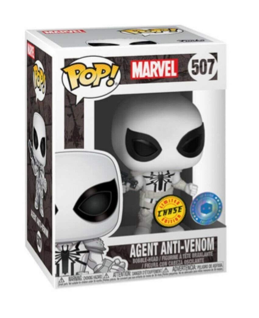Funko Pop! Marvel Agent Anti Venom Chase Exclusive Vinyl Figure