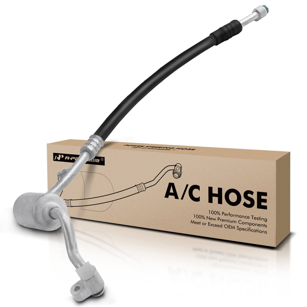 A-Premium A/C Suction Line Hose Assembly Compatible with Lexus LS430 2001-2003 4.3L, Compressor to Evap