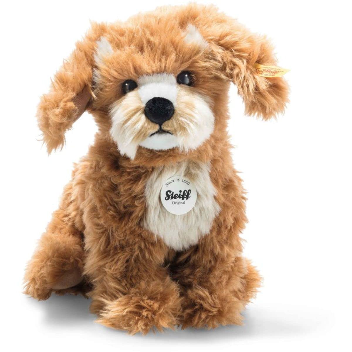 Steiff 076909 Animals Curlie Cockapoo, Glazed Ginger, 24 cm