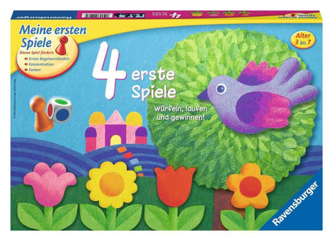 Ravensburger 21417 4 "First Four Games" Game