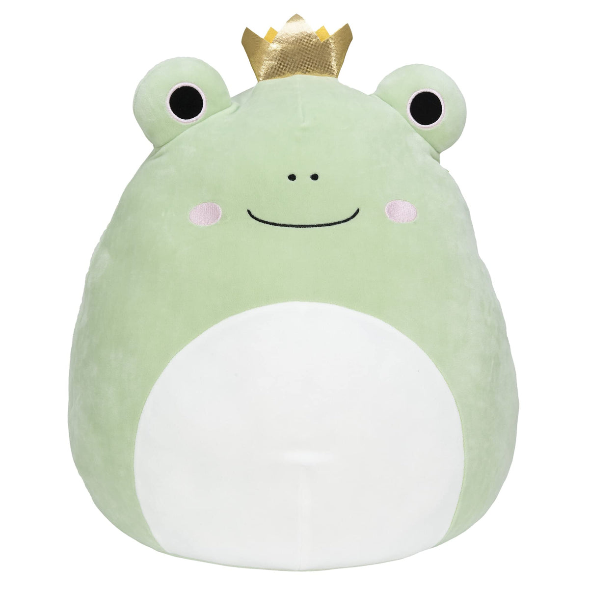 Squishmallows 16-Inch Frog Prince - Add Baratelli to Your Squad, Ultrasoft Stuffed Animal Large Plush Toy, Official Kellytoy Plush - Amazon Exclusive