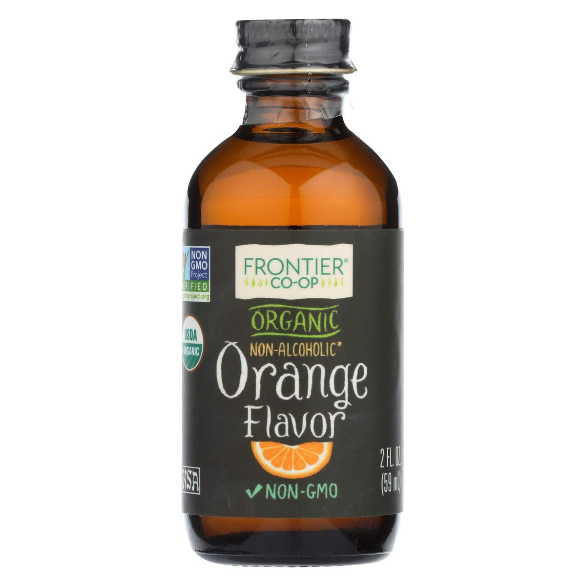 Frontier Herb Orange Flavor - Organic - 2 oz