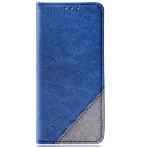 LIUZIHAN Case for TCL 20 5G. Anti-Scratch, Flip Case Side suction Kickstand Feature Card Slots Case, PU Leather Folio Cover for TCL 20 5G.Blue