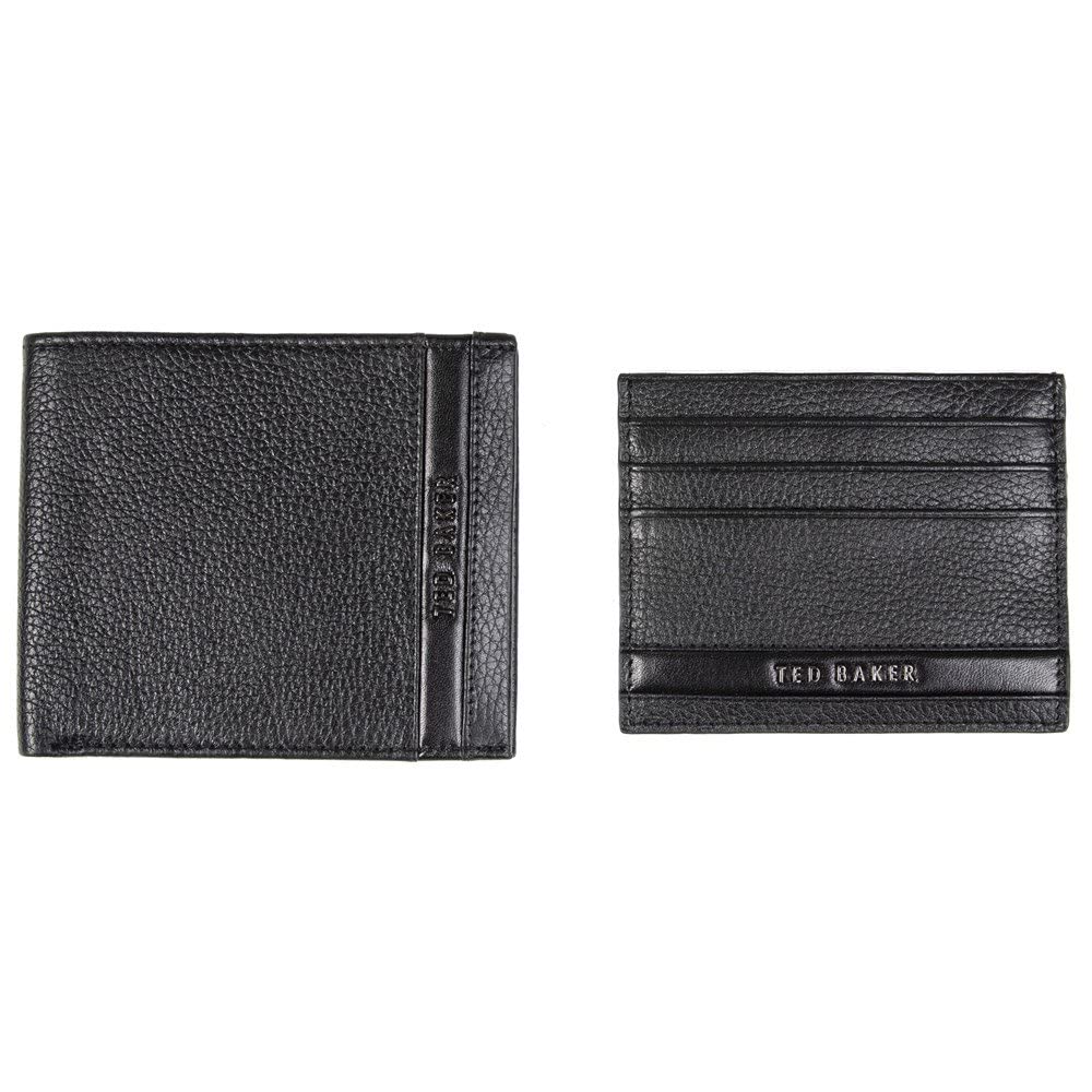 Ted Baker Streety Wallet and Cardholder Gift Set Black One Size