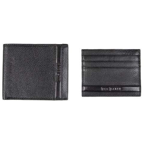 Ted Baker Streety Wallet and Cardholder Gift Set Black One Size