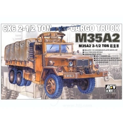 Academy Unbekannt AFV-Club AF35004 Model Kit M35A2 2 1/2T Cargo Truck Re-Production