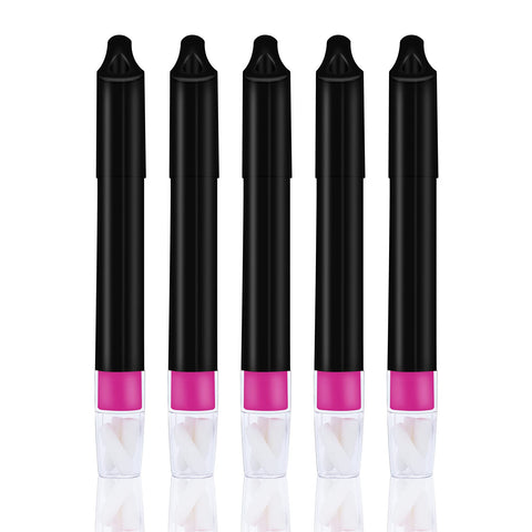 NMKL38 5Pcs Gel Nail Polish Corrector Pen Nail Edge Cleaning Pen Makeup Remover