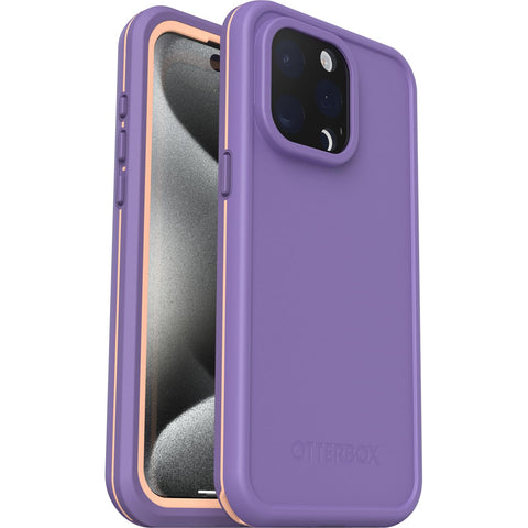 Otterbox Fre MagSafe iPhone 15 Pro Max Case, Plum US Military MIL Standard