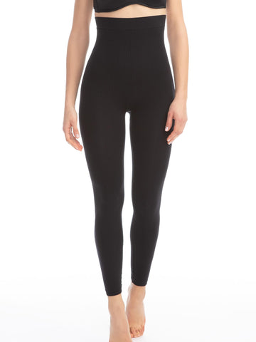 Farmacell Leggings for Women, Anti Cellulite Massage, High Waisted, Made in Italy, 133 (Black, XL/2XL)