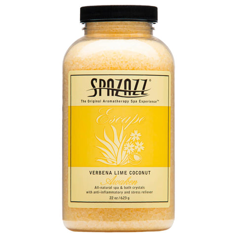 Spazazz 7377C Spa and Bath Crystals, Lime Coconut , 22 Ounce