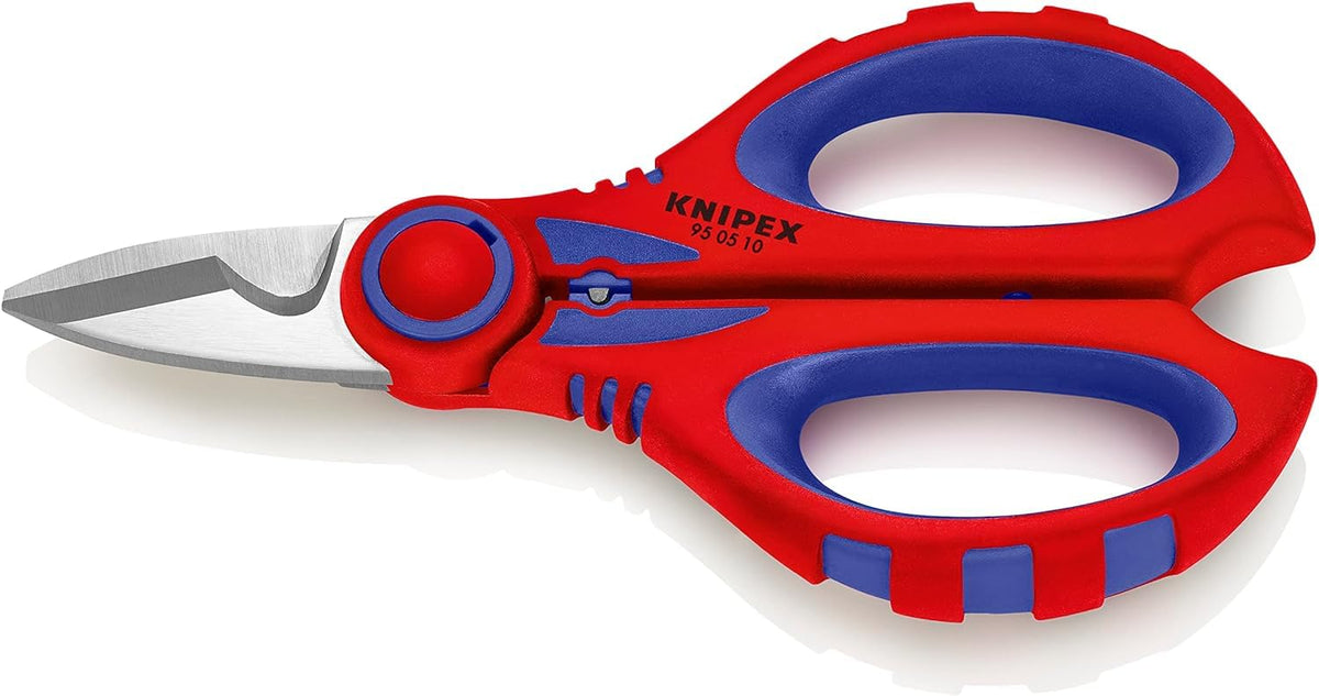 Knipex Electricians' Shears with multi-component grips, glass fibre reinforced plastic 160 mm 95 05 10 SB