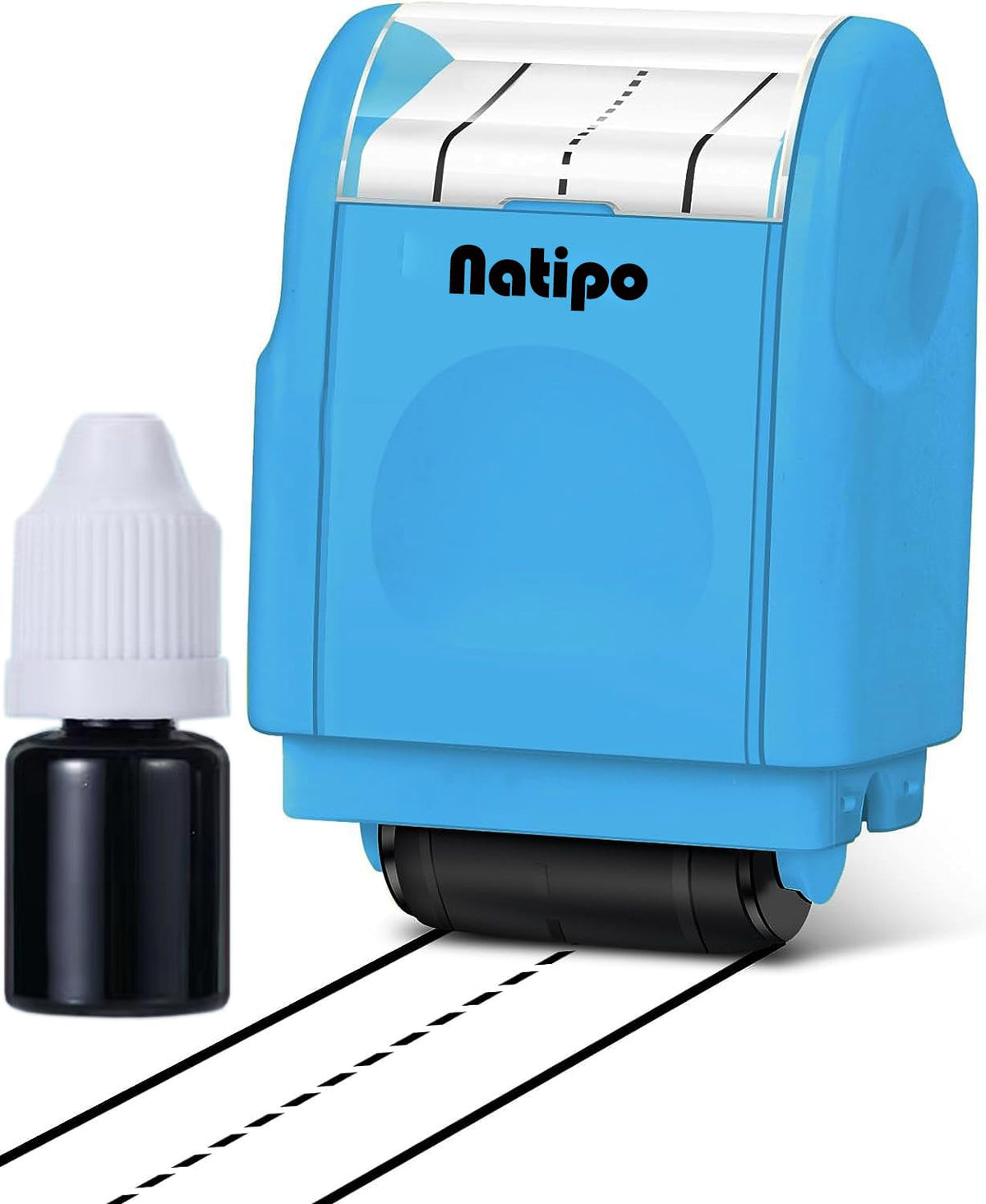 Dashed Handwriting Lines Practice Roller Stamp,Self-Inking Line Rolling Stamps Kids Writing,Handwriting Practice for Teachers Office