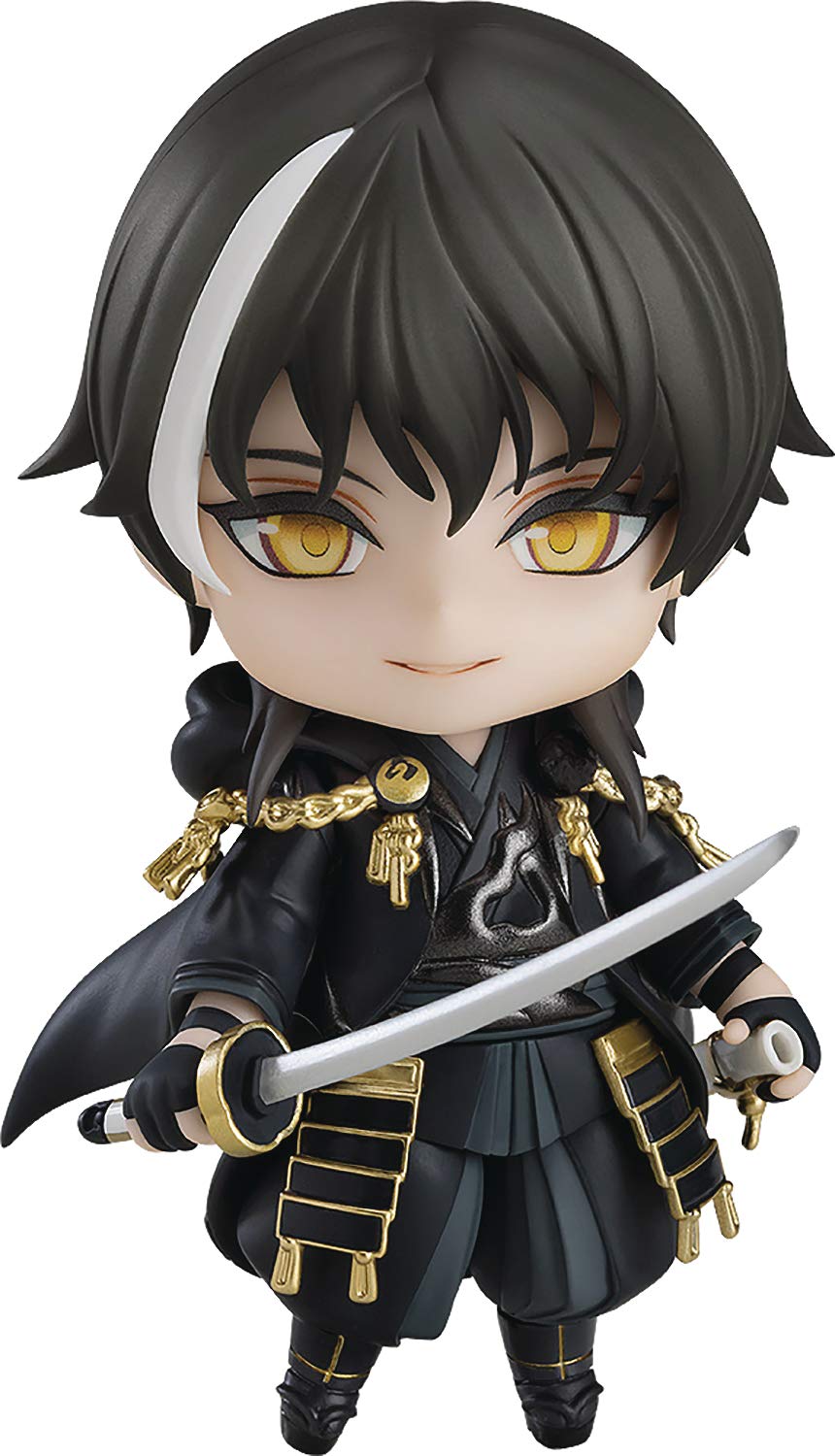 Orange Rouge Butai Touken Ranbu Giden Akatsuki no Dokuganryu: Tsurumaru Kuninaga Nendoroid Action Figure, Multicolor