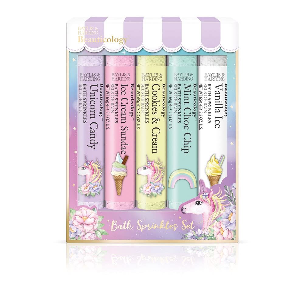Baylis & Harding Beauticology Unicorn Bath Salts Gift Set - Vegan Friendly